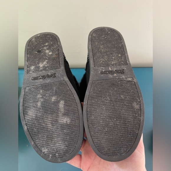 WOMEN'S SIZE 6 M JUICY COUTURE 12" FAUX FUR SUEDE WINTER FASHION BOOTS - Picture 6 of 8